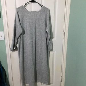 ASOS curve midi sweater dress